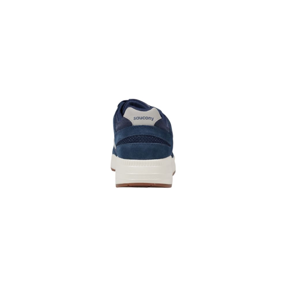Saucony Blue Leather Athletic Sneakers | Regal Royce