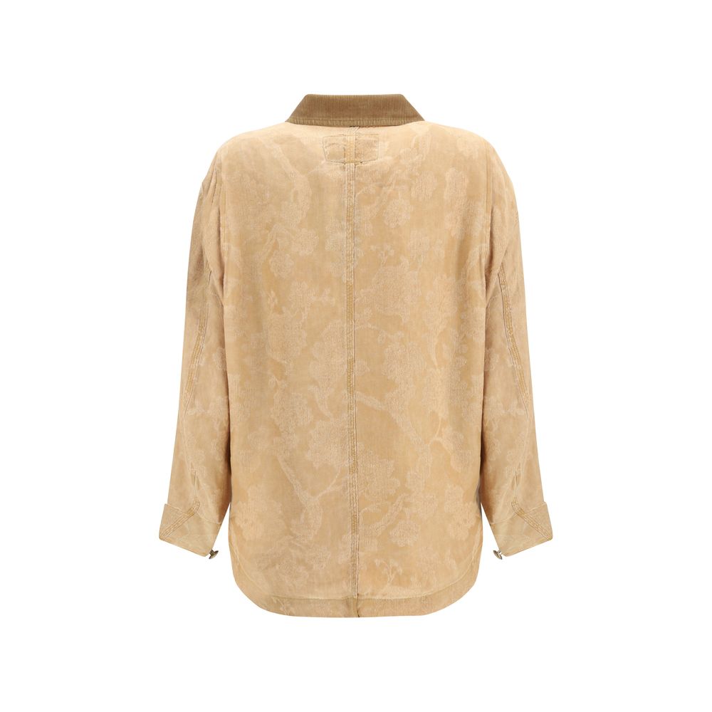 R13 Orange Linen Coat | Regal Royce