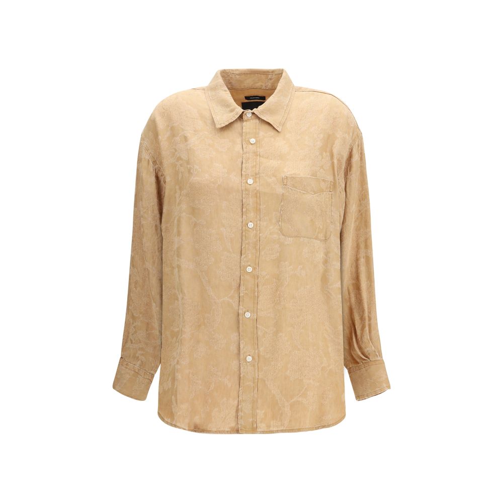 R13 Orange Viscose Shirt | Regal Royce