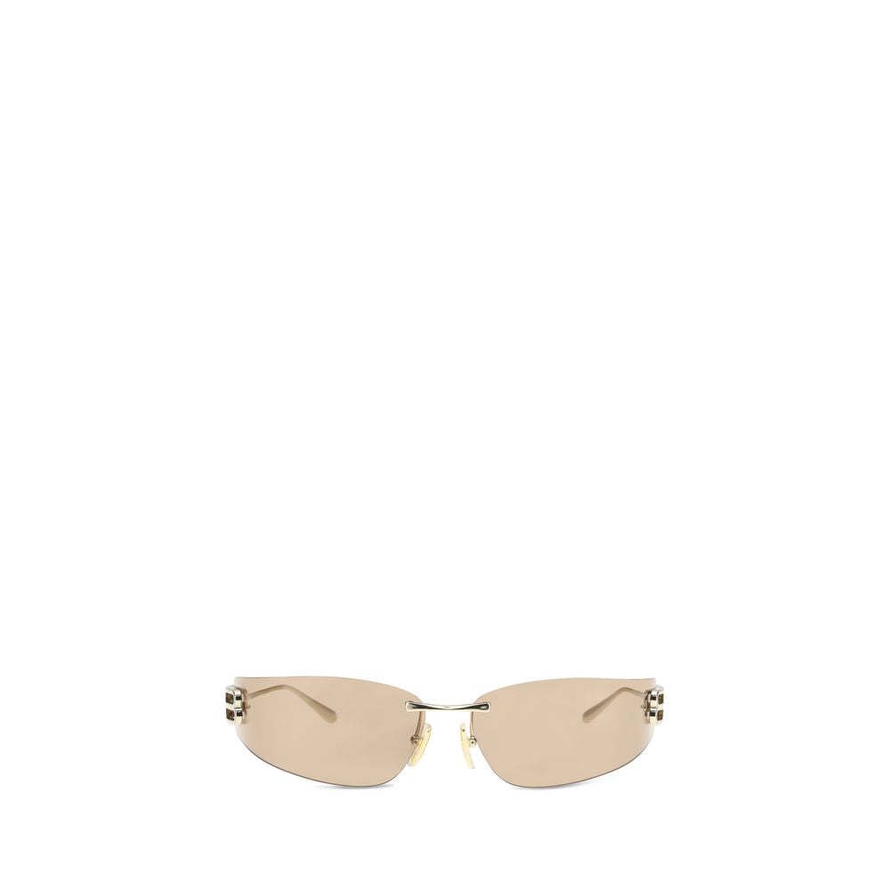 Balenciaga Gold Metal Sunglasses | Regal Royce