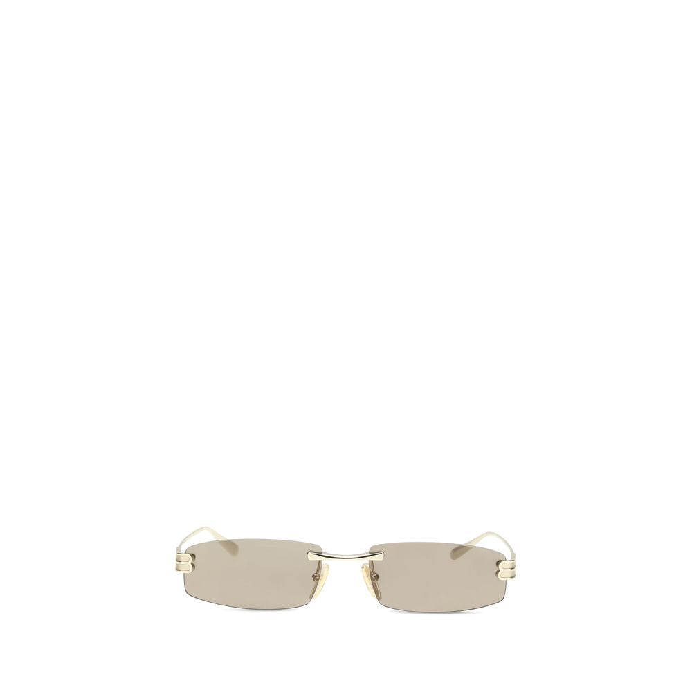 Balenciaga Gold Metal Sunglasses | Regal Royce