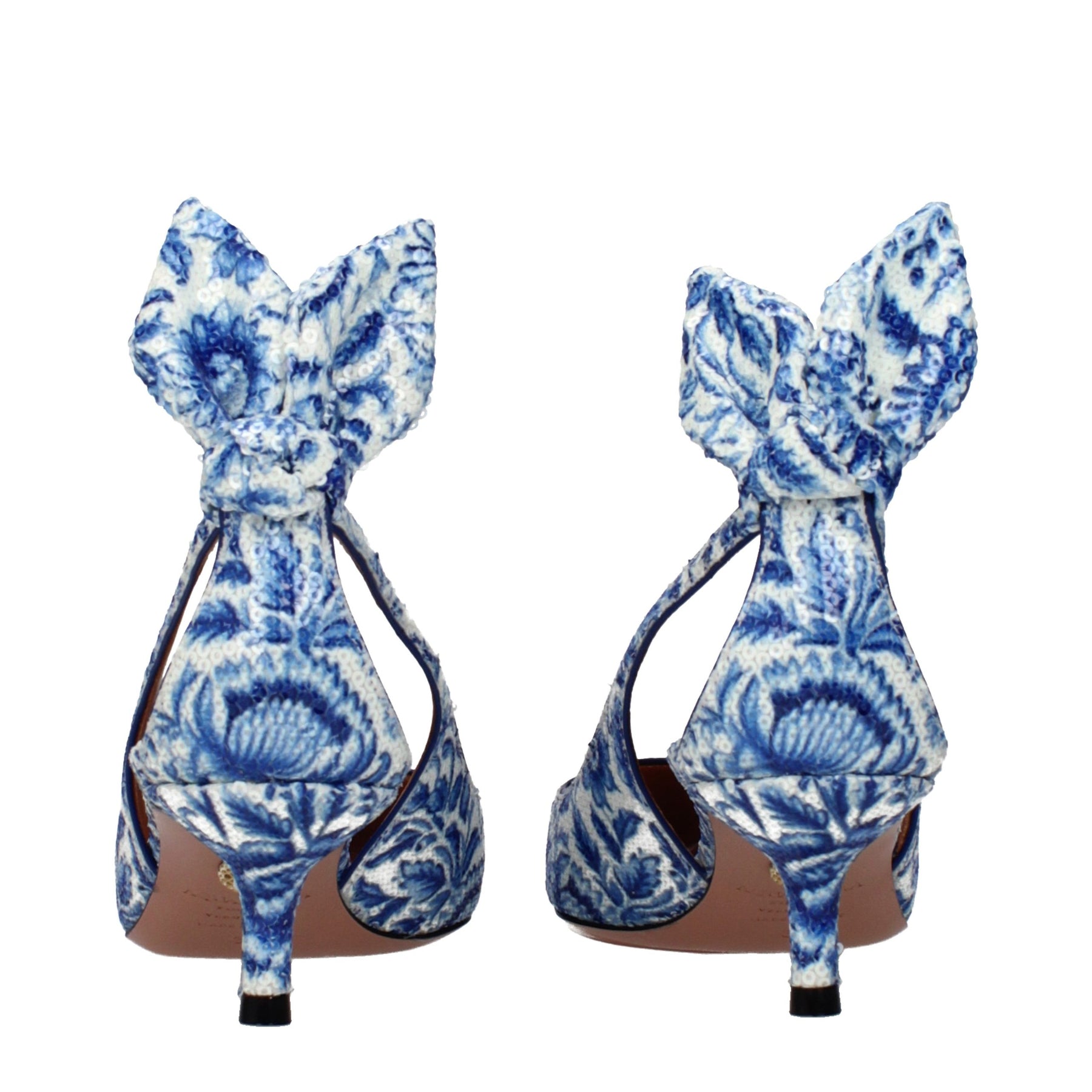 Aquazzura Blue Paillettes High Heel Pumps | Regal Royce