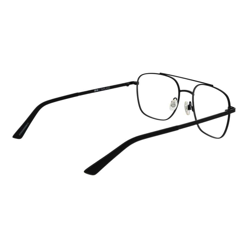 Spy Black Plastic Glasses (Frames) | Regal Royce