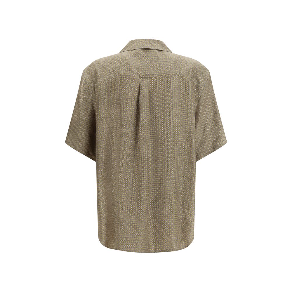 Saint Laurent Multicolor Silk Pattern Shirt | Regal Royce