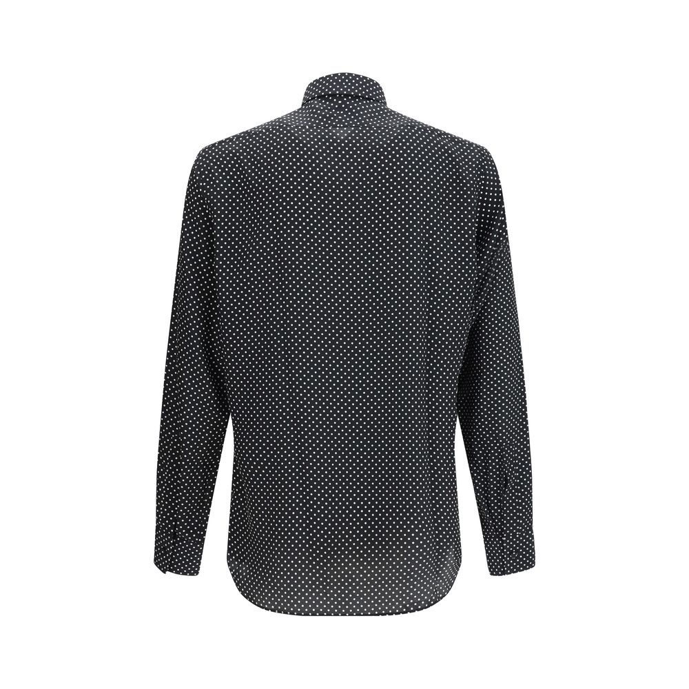Tom Ford Black Silk Pattern Shirt | Regal Royce