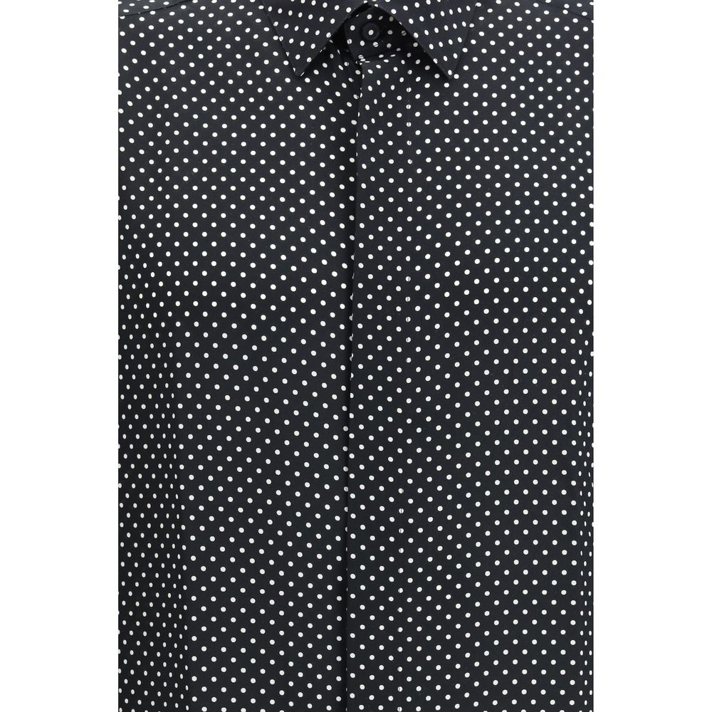 Tom Ford Black Silk Pattern Shirt | Regal Royce