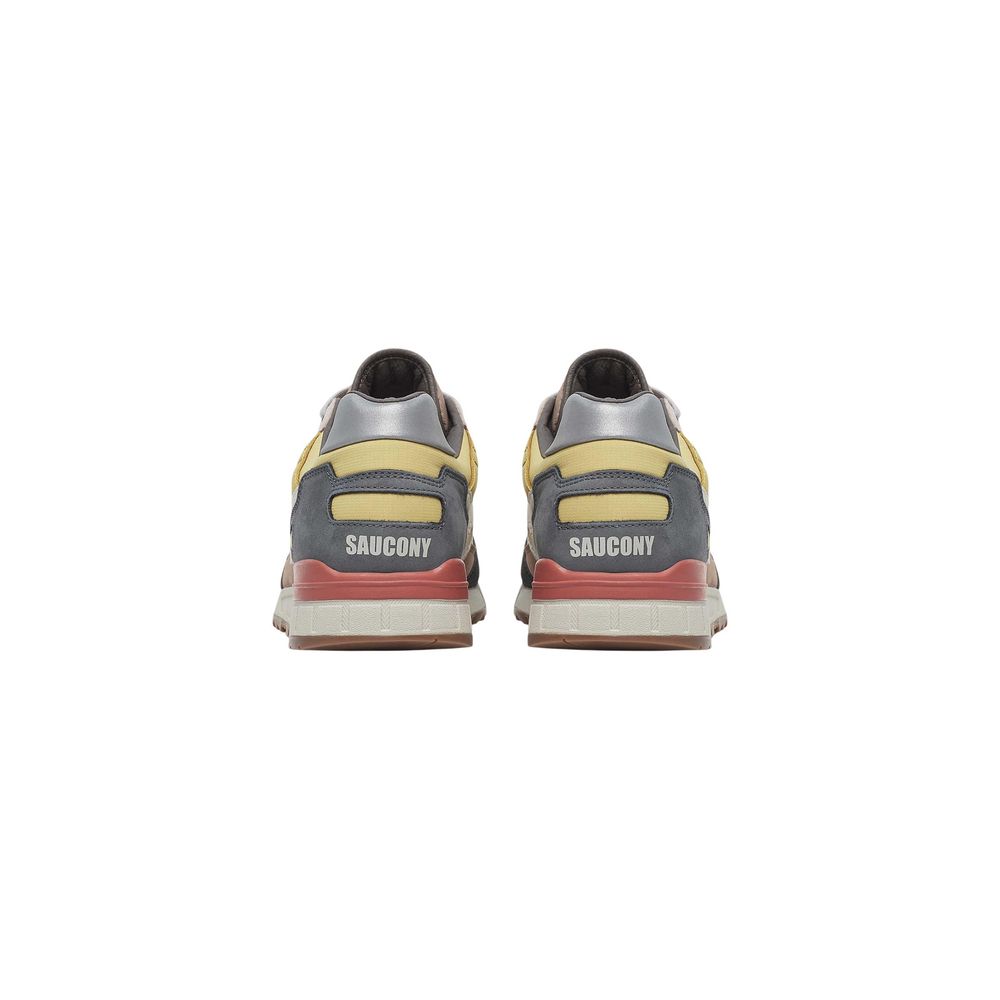 Saucony Beige Suede Leather Low Top Sneakers | Regal Royce