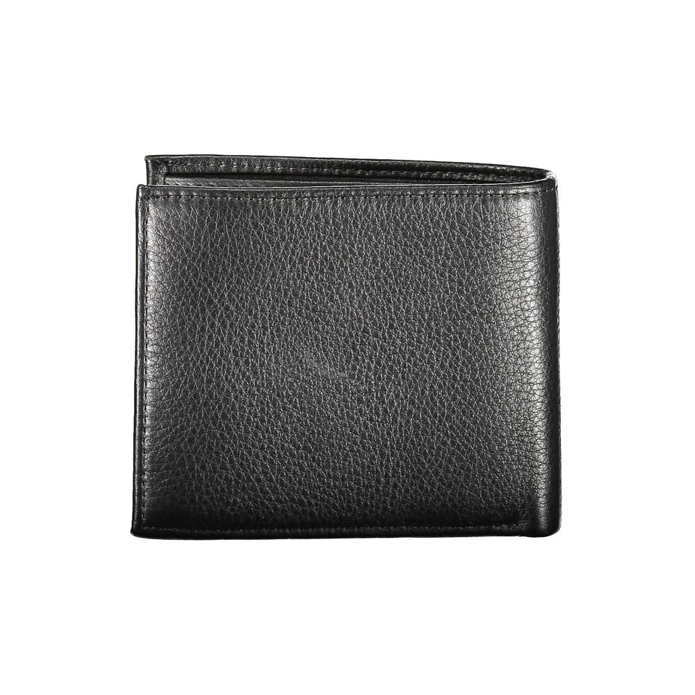 Tommy Hilfiger Black Leather Men Wallet | Regal Royce