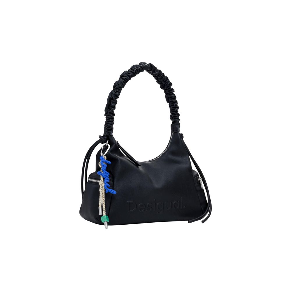Desigual Black Polyethylene Handbag | Regal Royce