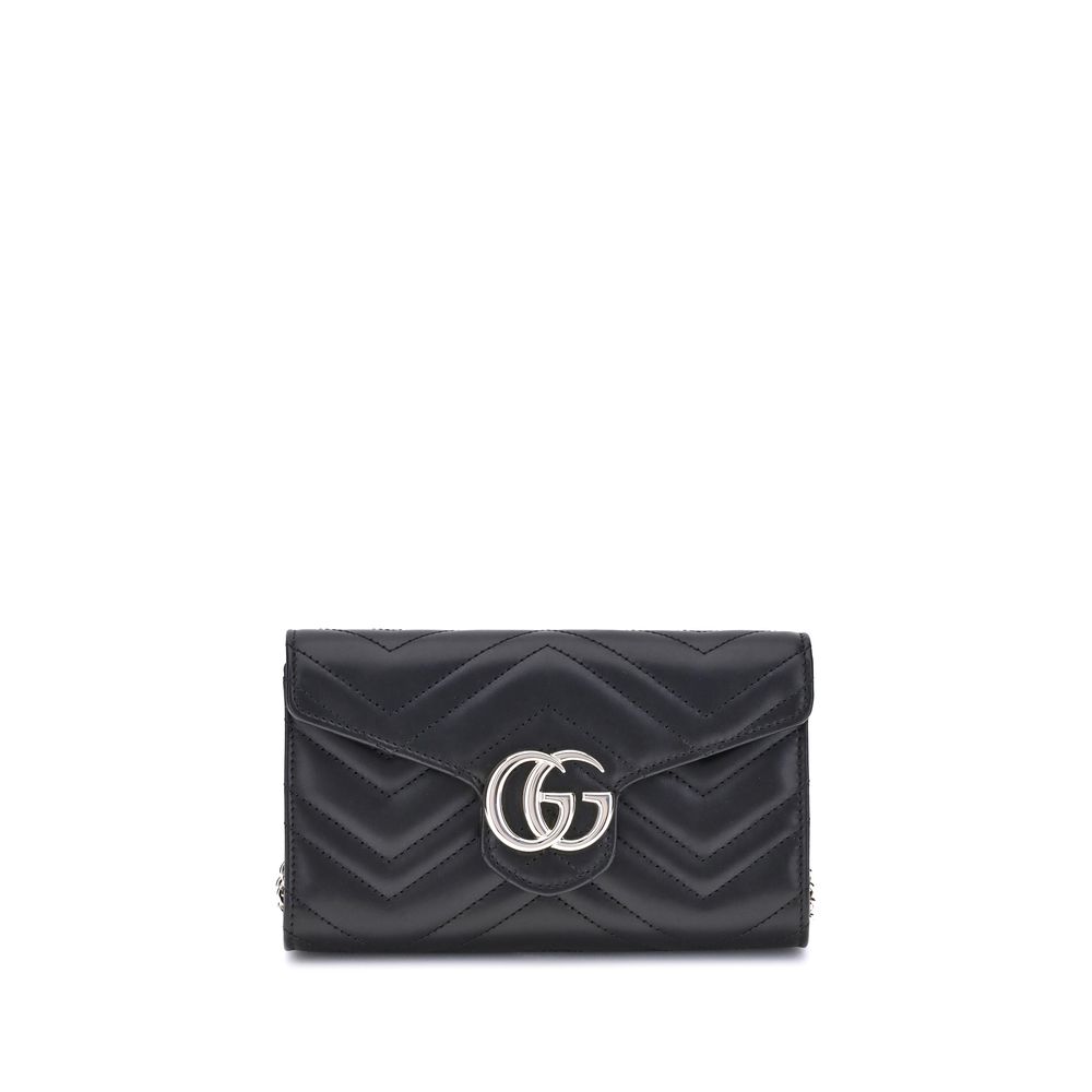 Gucci Black Calf Leather Bos Taurus Shoulder Bag | Regal Royce