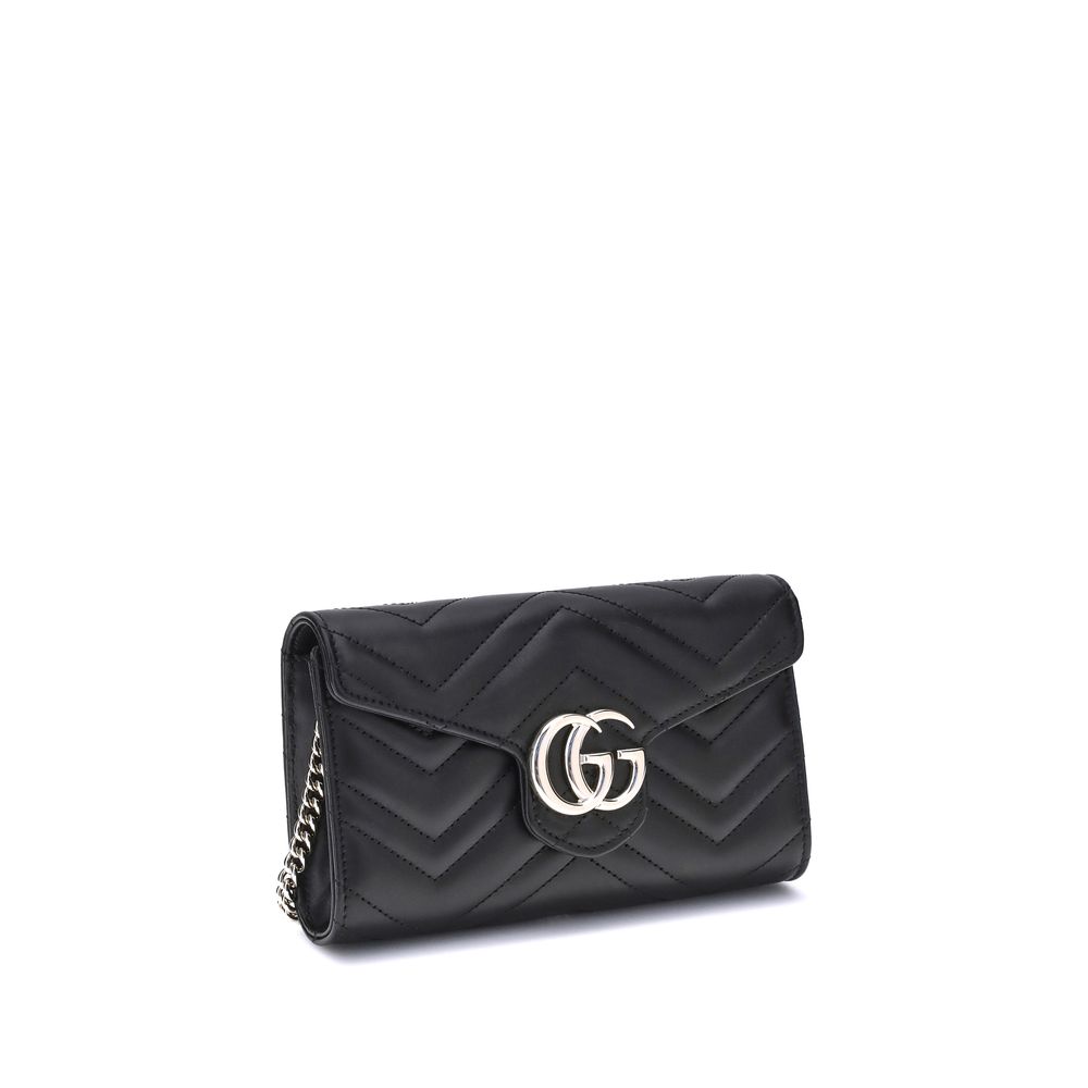 Gucci Black Calf Leather Bos Taurus Shoulder Bag | Regal Royce