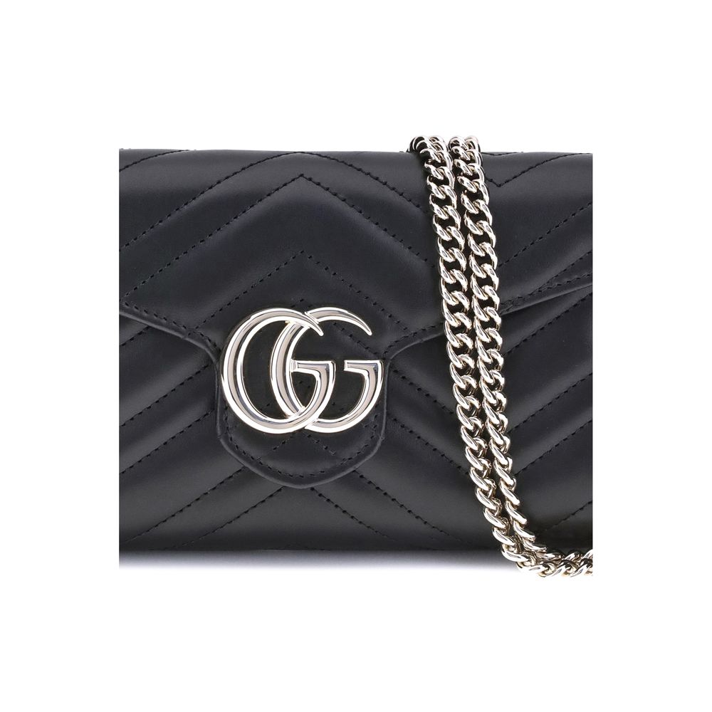 Gucci Black Calf Leather Bos Taurus Shoulder Bag | Regal Royce