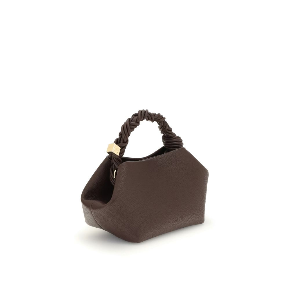 Ganni Brown Recycled Polyester Handbag | Regal Royce