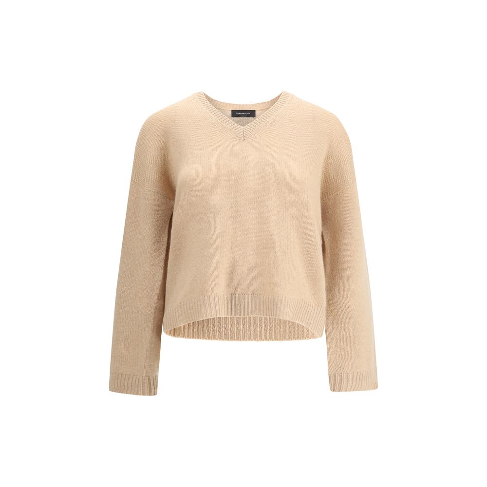 Fabiana Filippi Beige Cashmere Sweater | Regal Royce