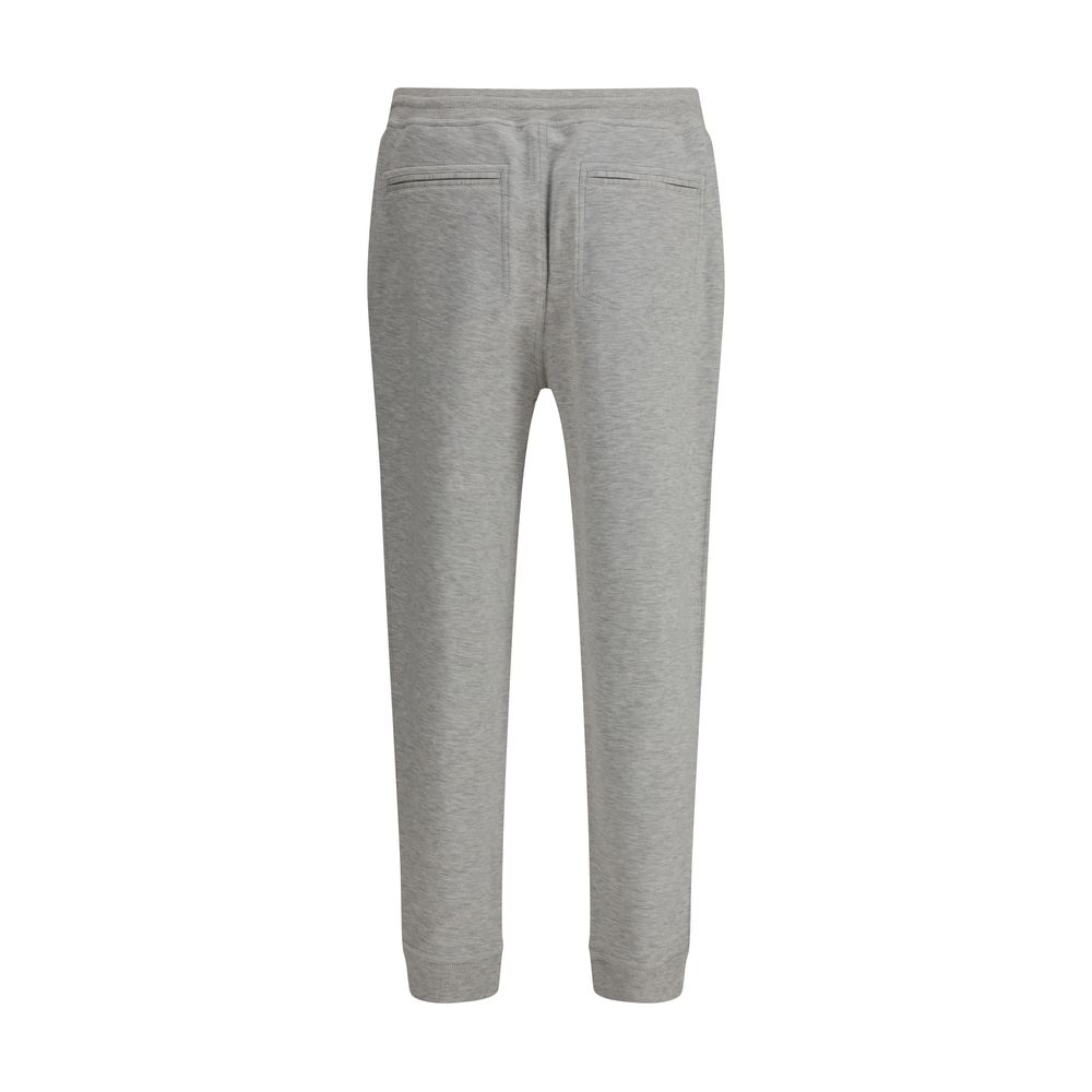 Brunello Cucinelli Gray Cotton Joggers (Workout Pants) | Regal Royce