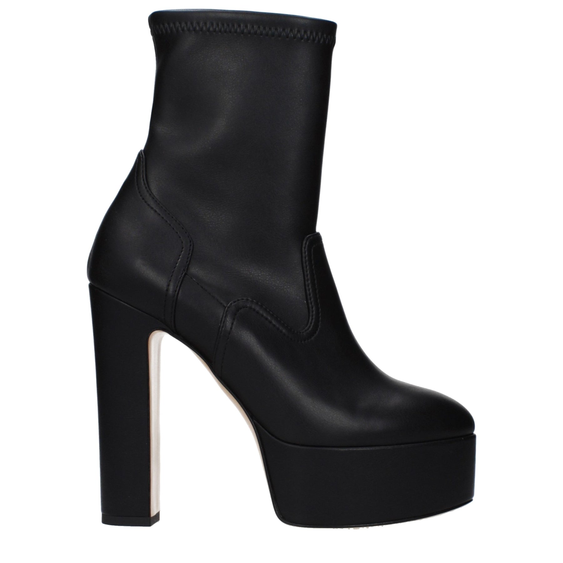 Casadei Black Leather Ankle Boots | Regal Royce
