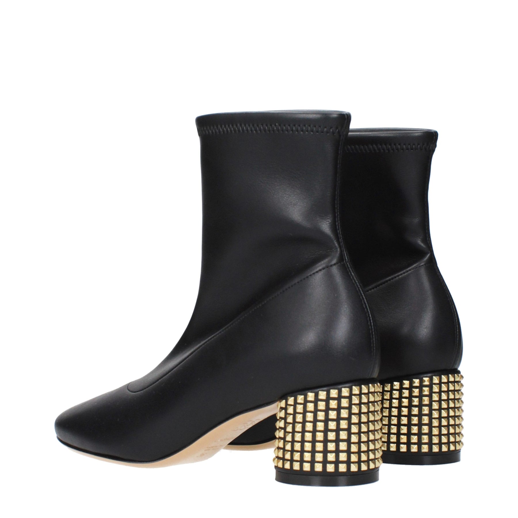 Casadei Black Leather Ankle Boots | Regal Royce