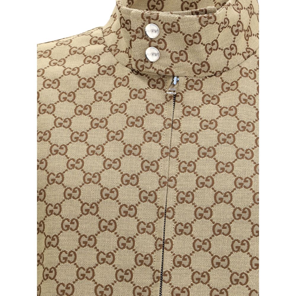 Gucci Beige Cotton Shell Jacket | Regal Royce