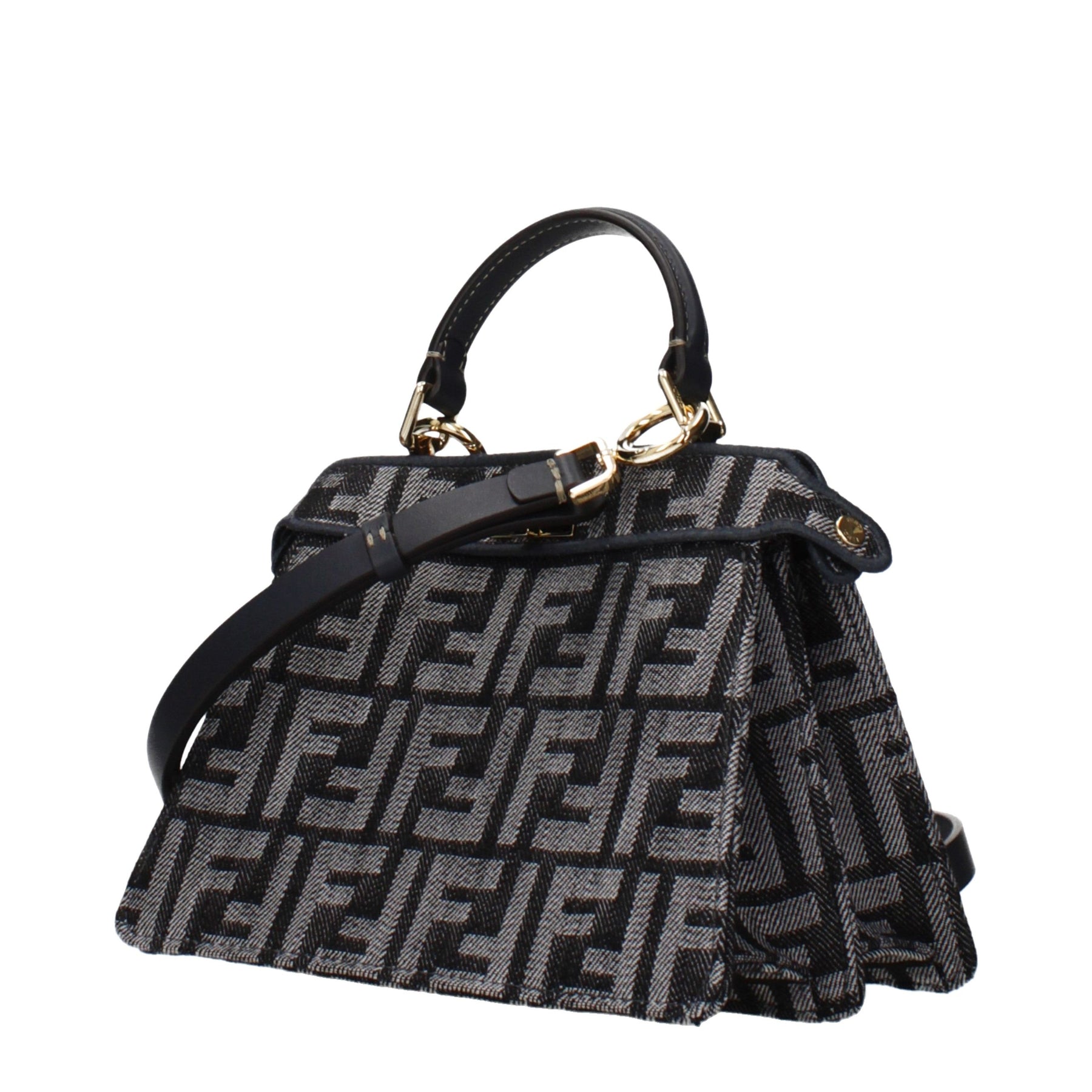 Fendi Black Fabric Handbag | Regal Royce