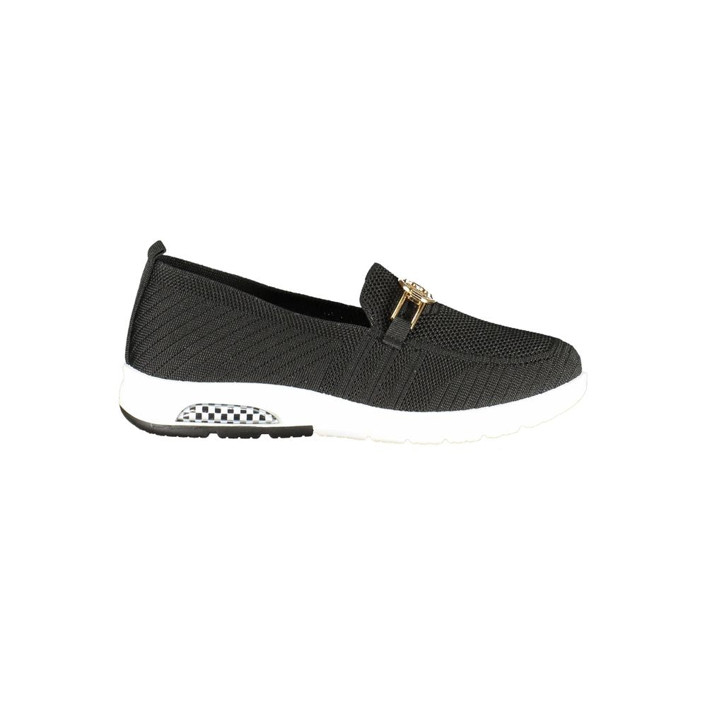 Laura Biagiotti Nero Polyester Women Classic Shoe | Regal Royce