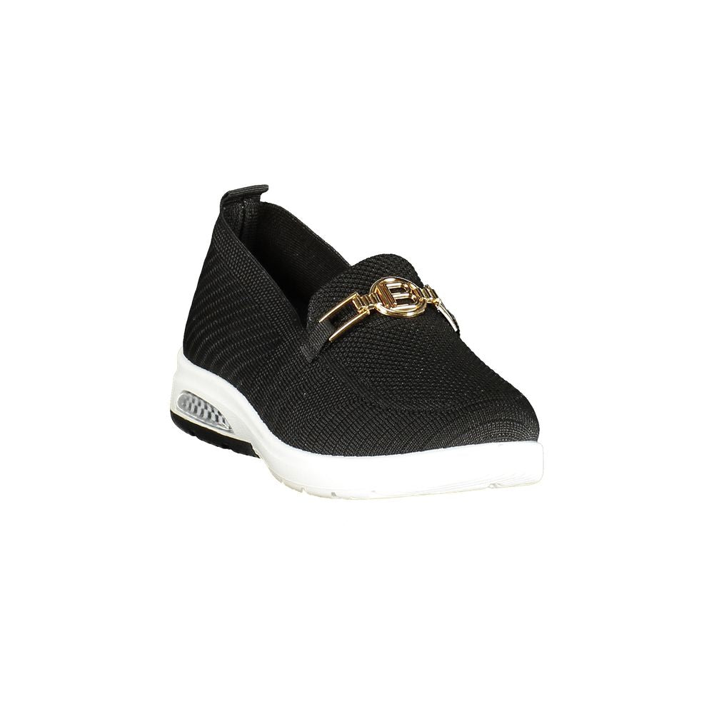 Laura Biagiotti Nero Polyester Women Classic Shoe | Regal Royce
