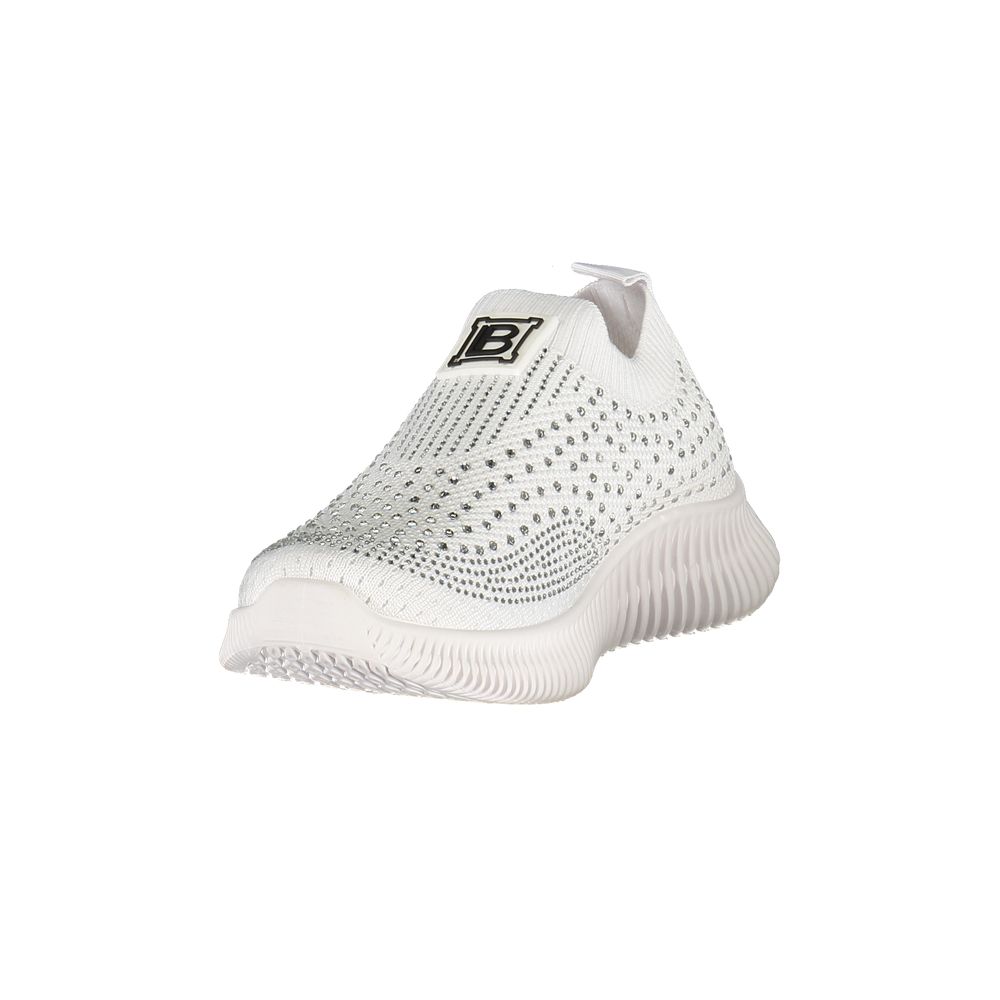 Laura Biagiotti White Polyester Women Sneaker | Regal Royce