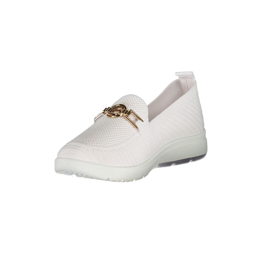Laura Biagiotti Bianco Polyester Women Classic Shoe | Regal Royce