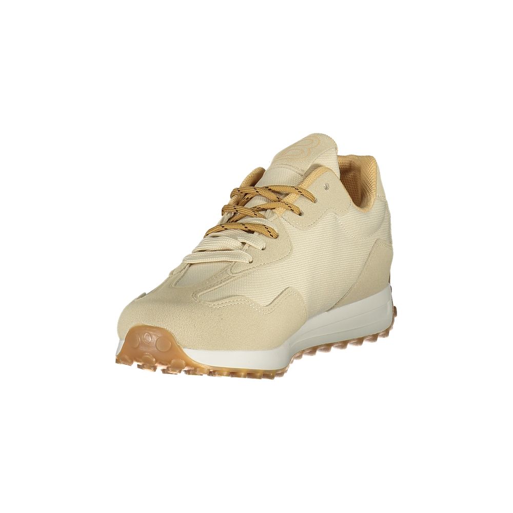 Laura Biagiotti Beige Polyurethane Women Sneaker | Regal Royce