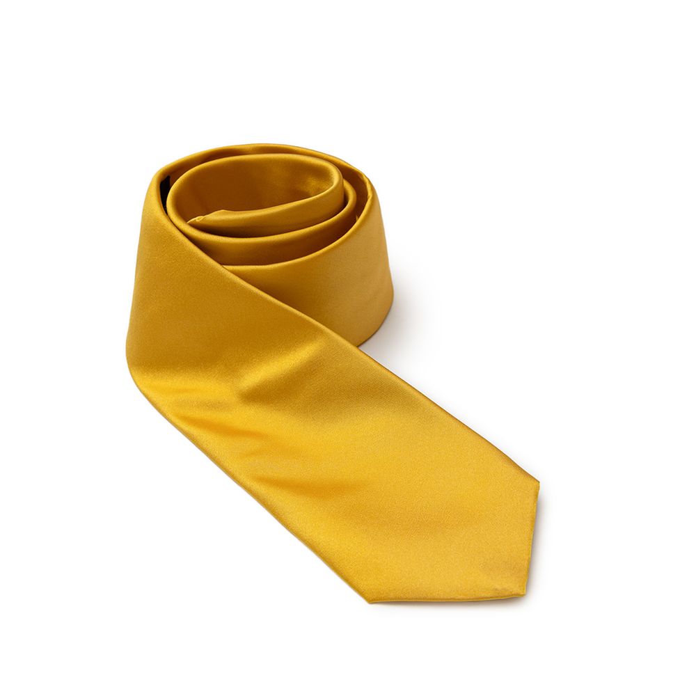 Dolce & Gabbana Gold Silk Tie | Regal Royce