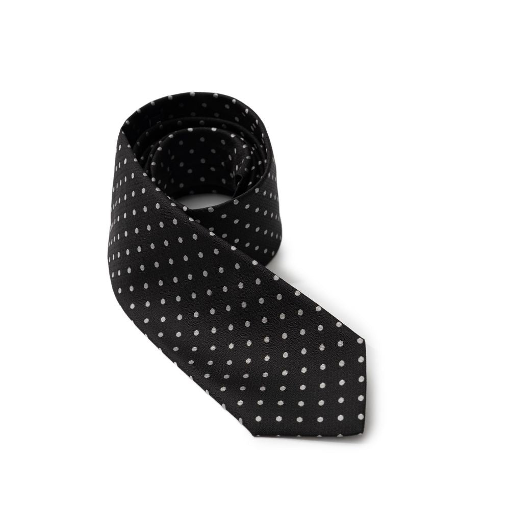 Dolce & Gabbana Black Silk Tie | Regal Royce