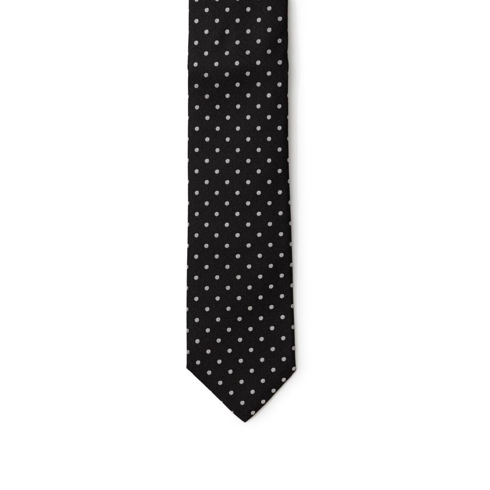 Dolce & Gabbana Black Silk Tie | Regal Royce