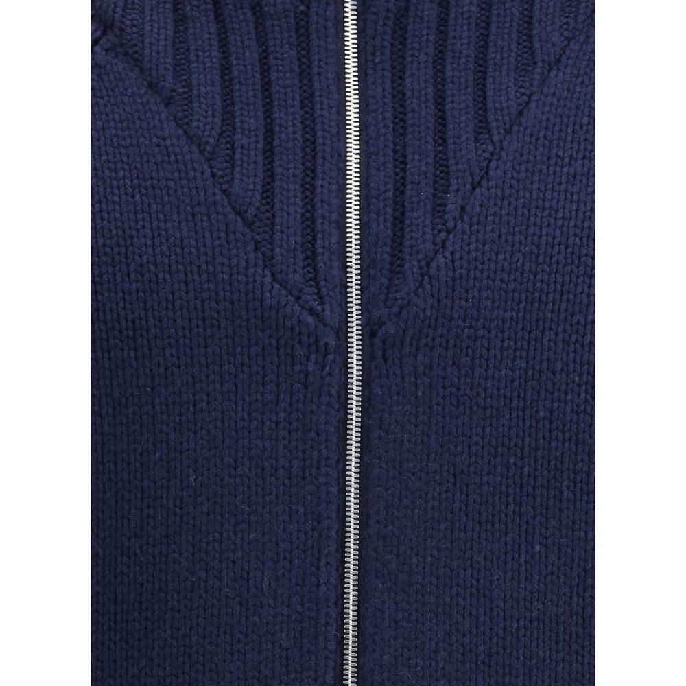 Brunello Cucinelli Blue Cashmere Coat | Regal Royce