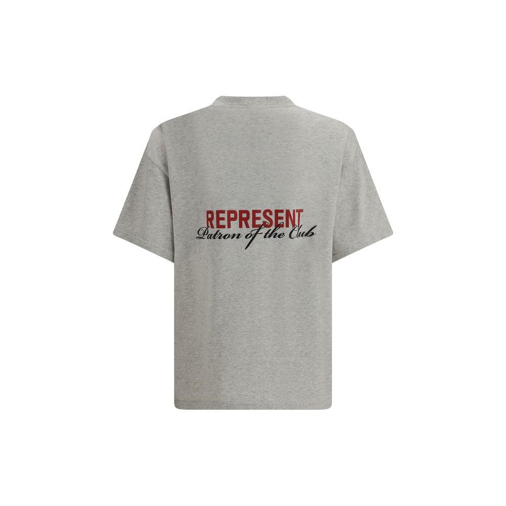 Represent Gray Cotton T-Shirt | Regal Royce