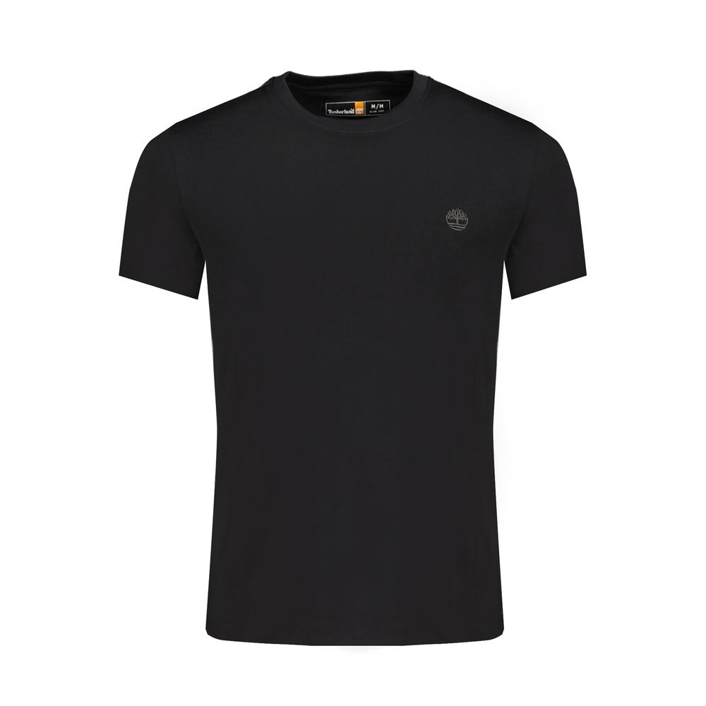 Timberland Black Cotton Men T-Shirt | Regal Royce