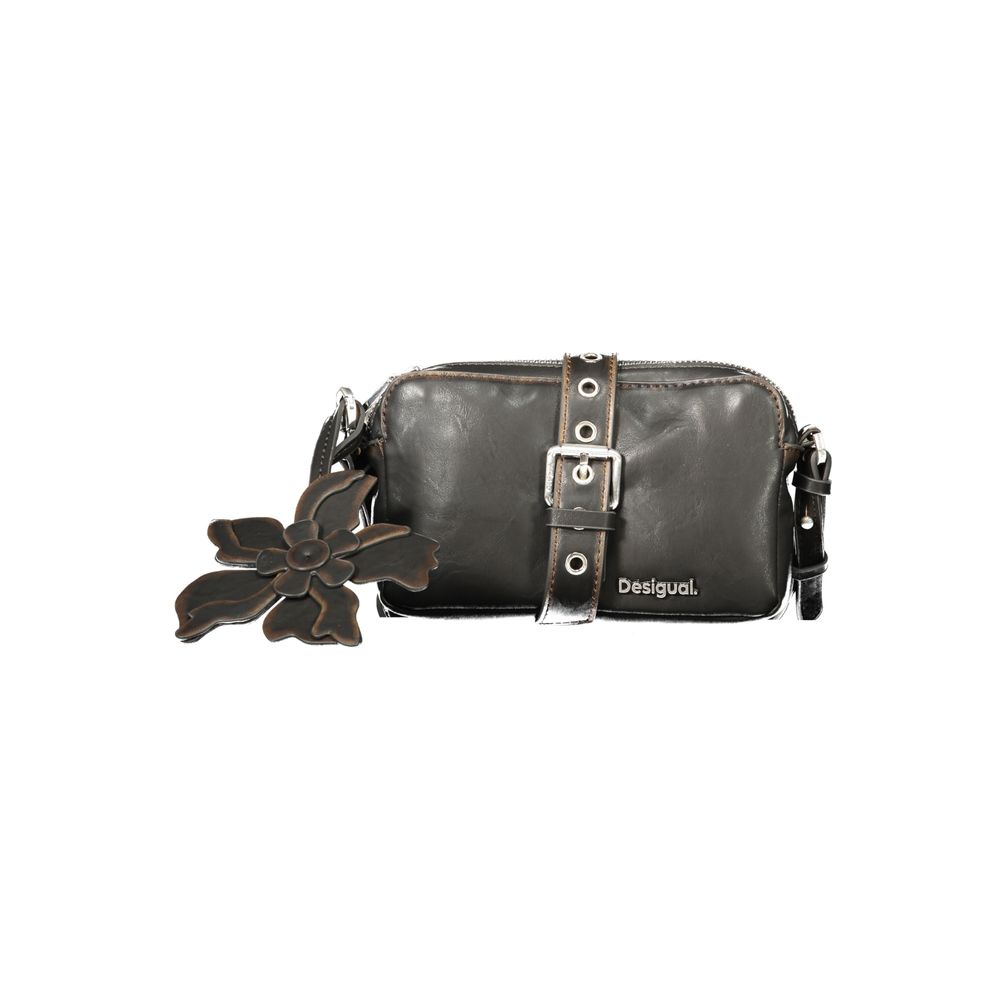 Desigual Marrone Polyurethane Women's Handbag | Regal Royce