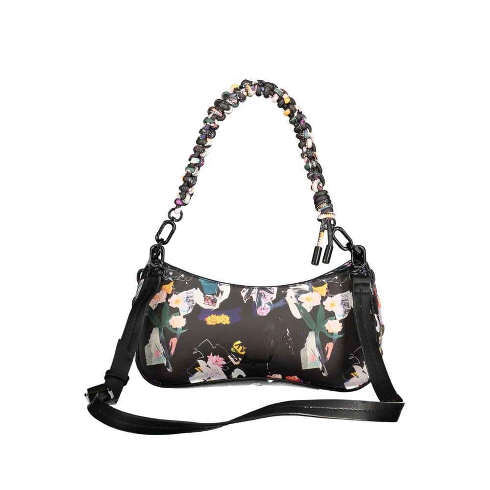 Desigual Nero Poliuretano Women Bag | Regal Royce