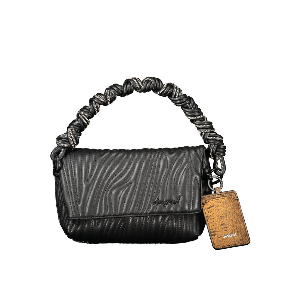 Desigual Ecru Polyurethane Women's Handbag | Regal Royce