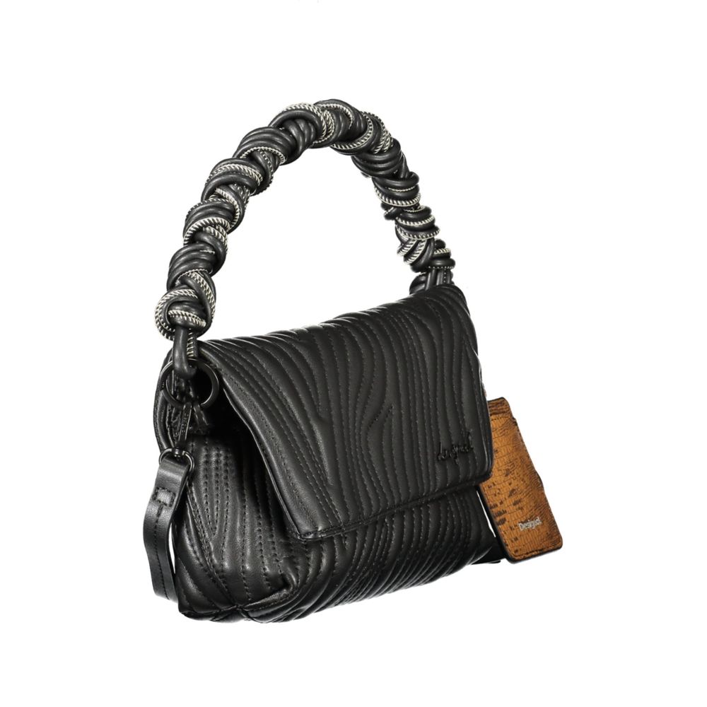 Desigual Ecru Polyurethane Women's Handbag | Regal Royce