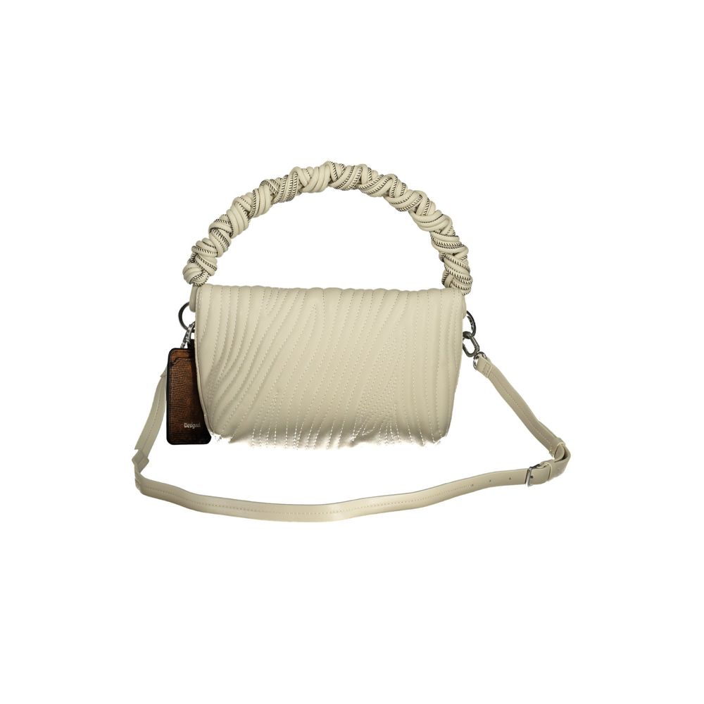 Desigual White Polyurethane Women's Bag | Regal Royce