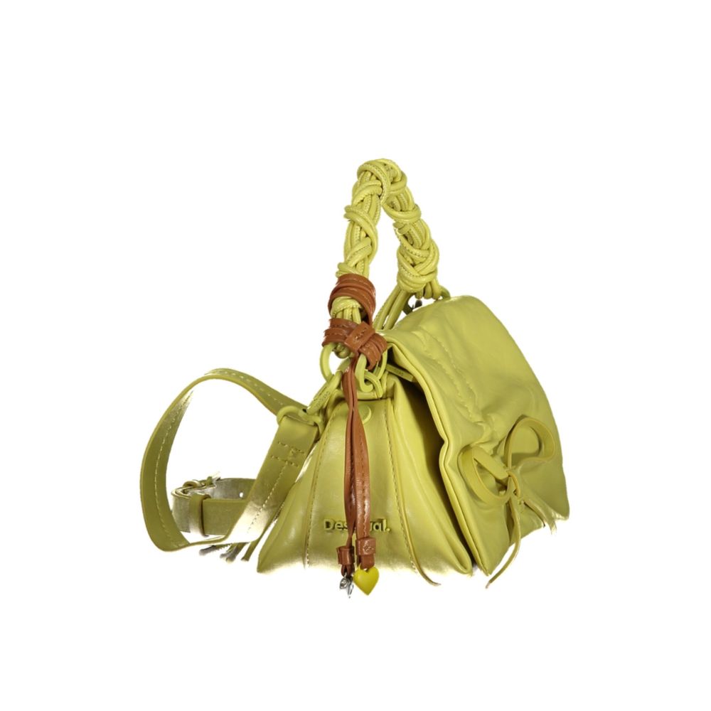Desigual Giallo Polyurethane Women's Handbag | Regal Royce