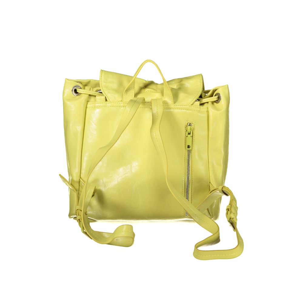 Desigual Giallo Polyurethane Women Backpack | Regal Royce
