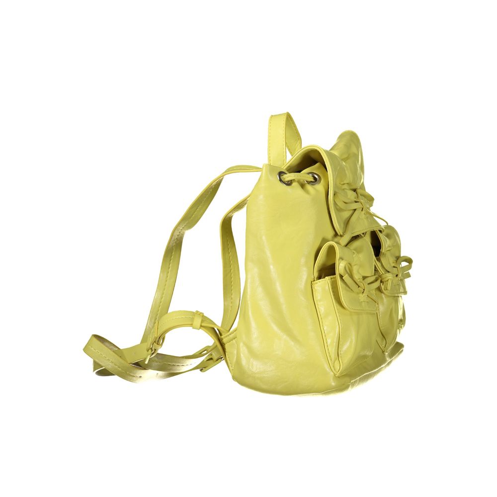Desigual Giallo Polyurethane Women Backpack | Regal Royce