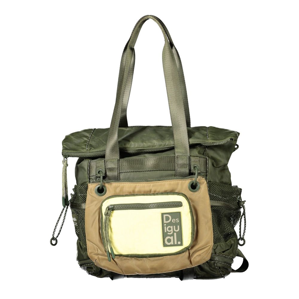 Desigual Verde Polyester Woman Backpack | Regal Royce