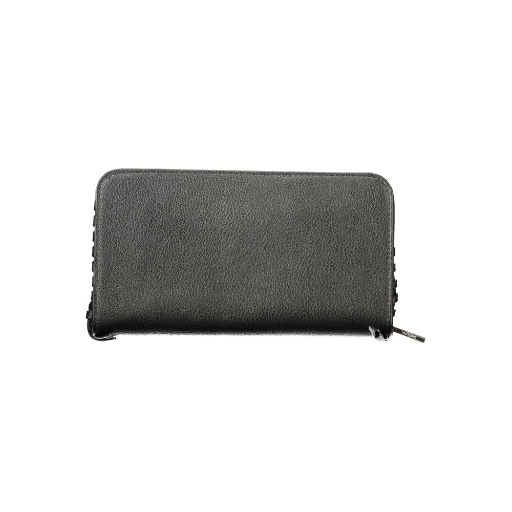 Desigual Black Polyethylene Wallet | Regal Royce