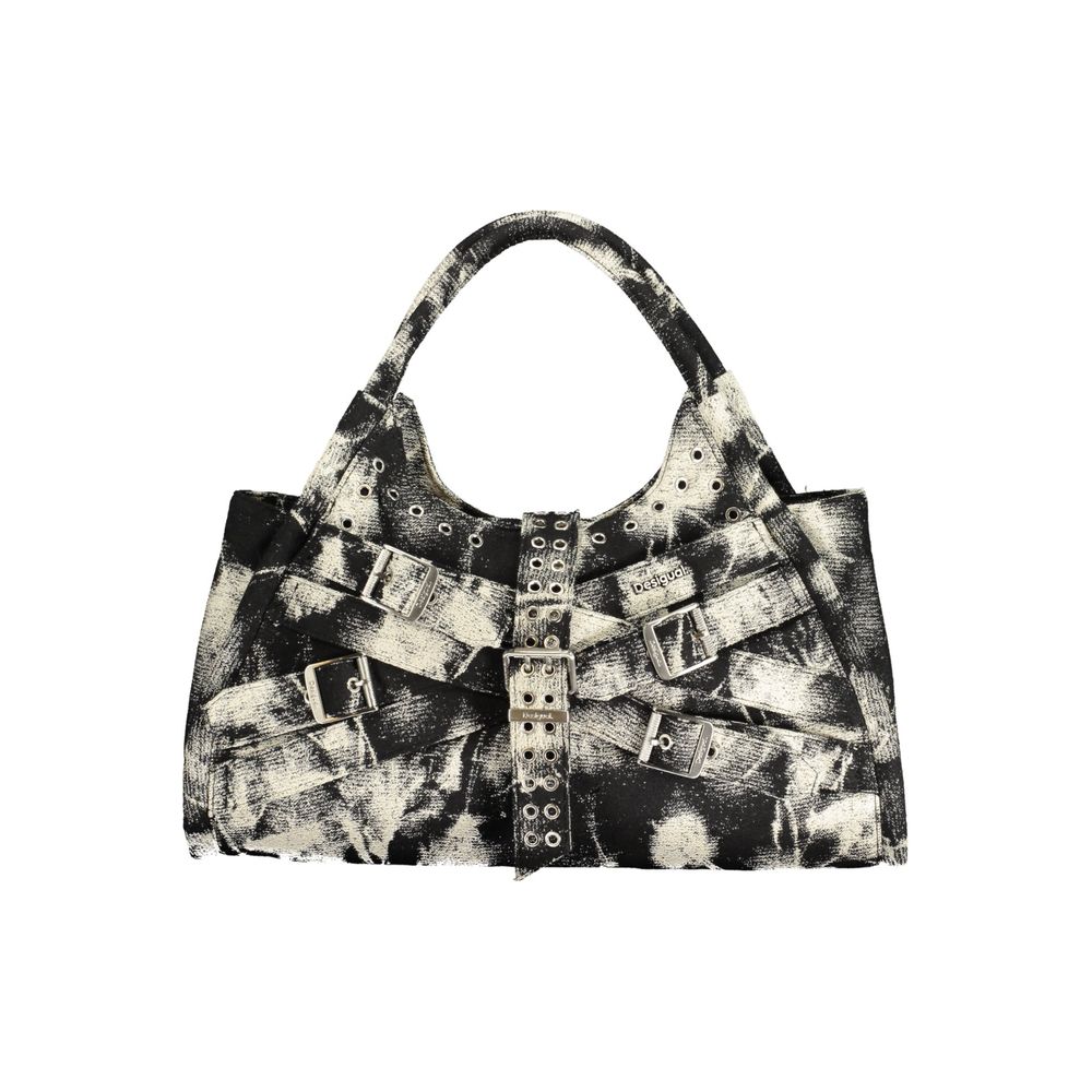 Desigual Nero Polyester Women's Handbag | Regal Royce