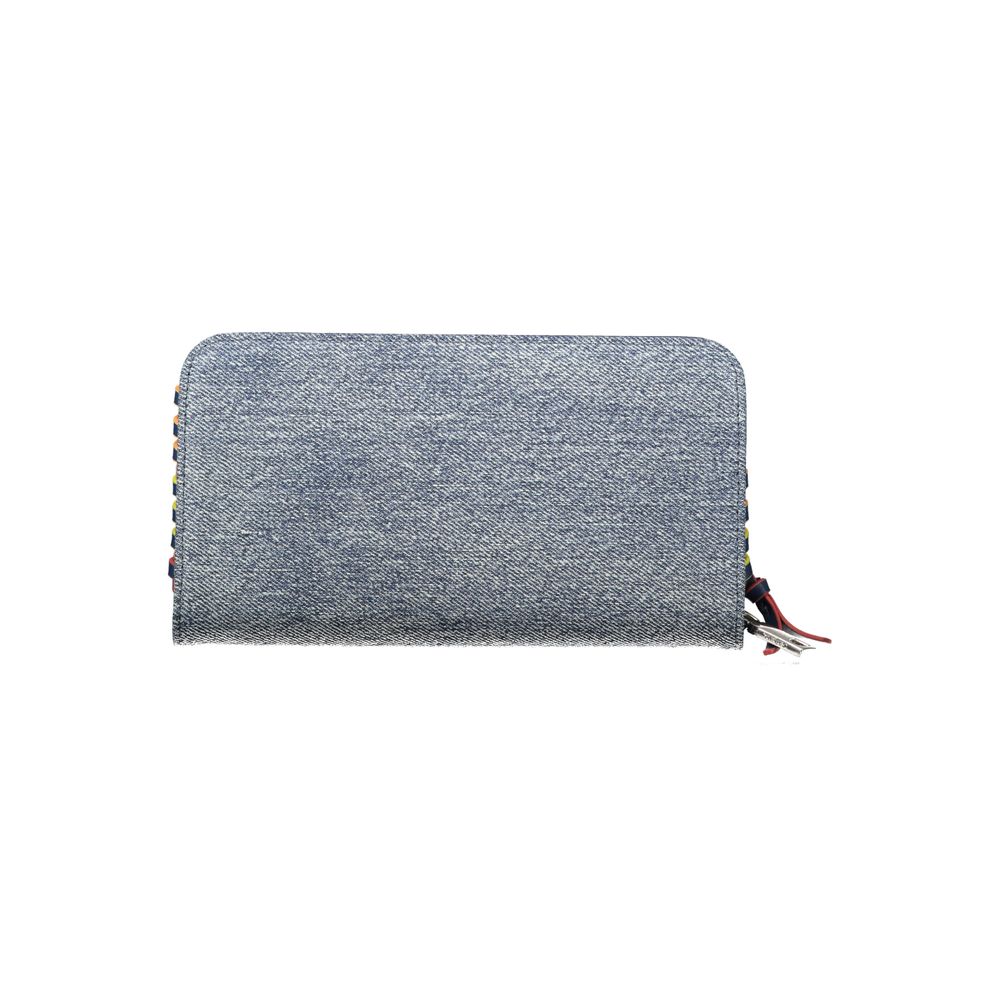 Desigual Blue Cotton Wallet | Regal Royce