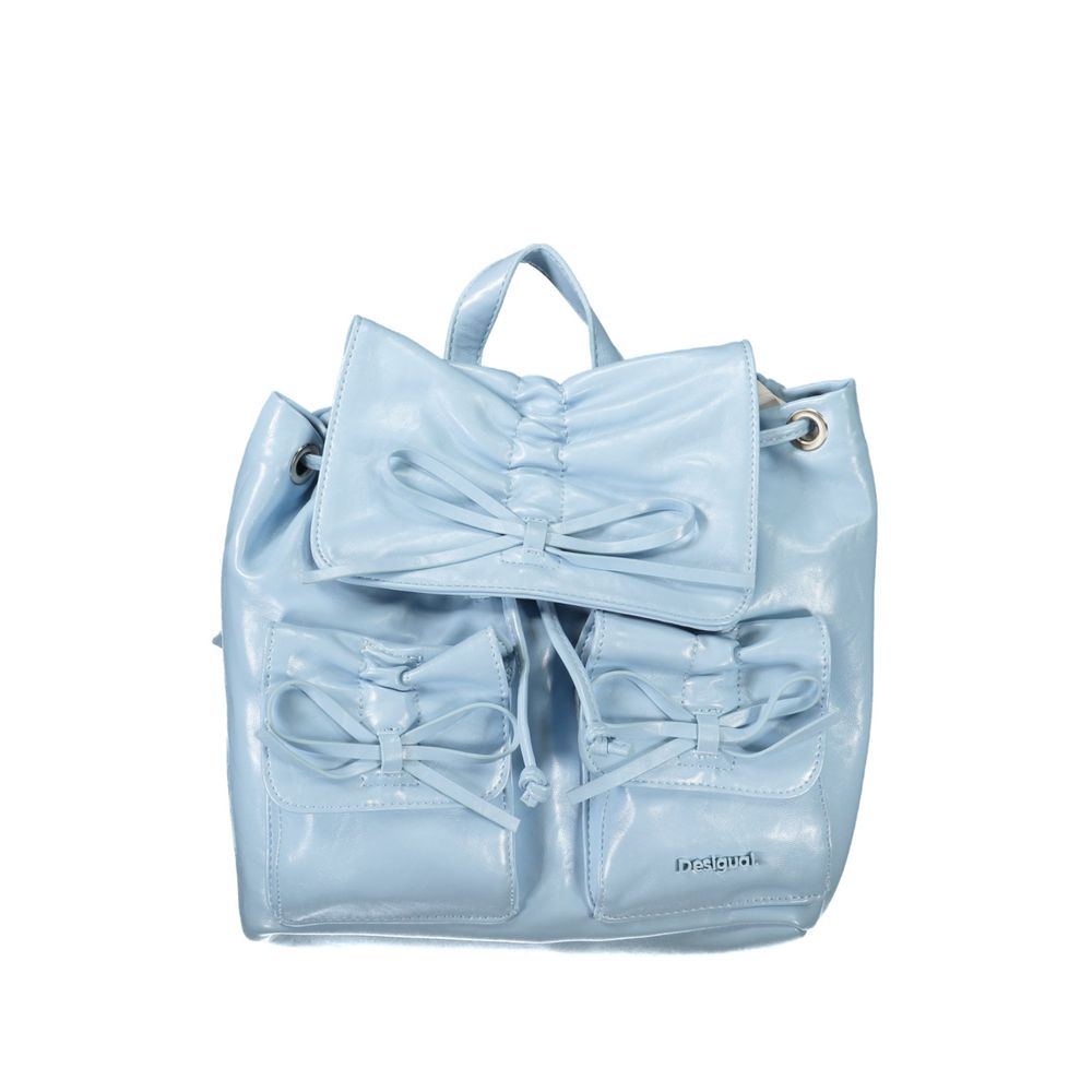 Desigual Azzurro Poliuretano Women Backpack | Regal Royce