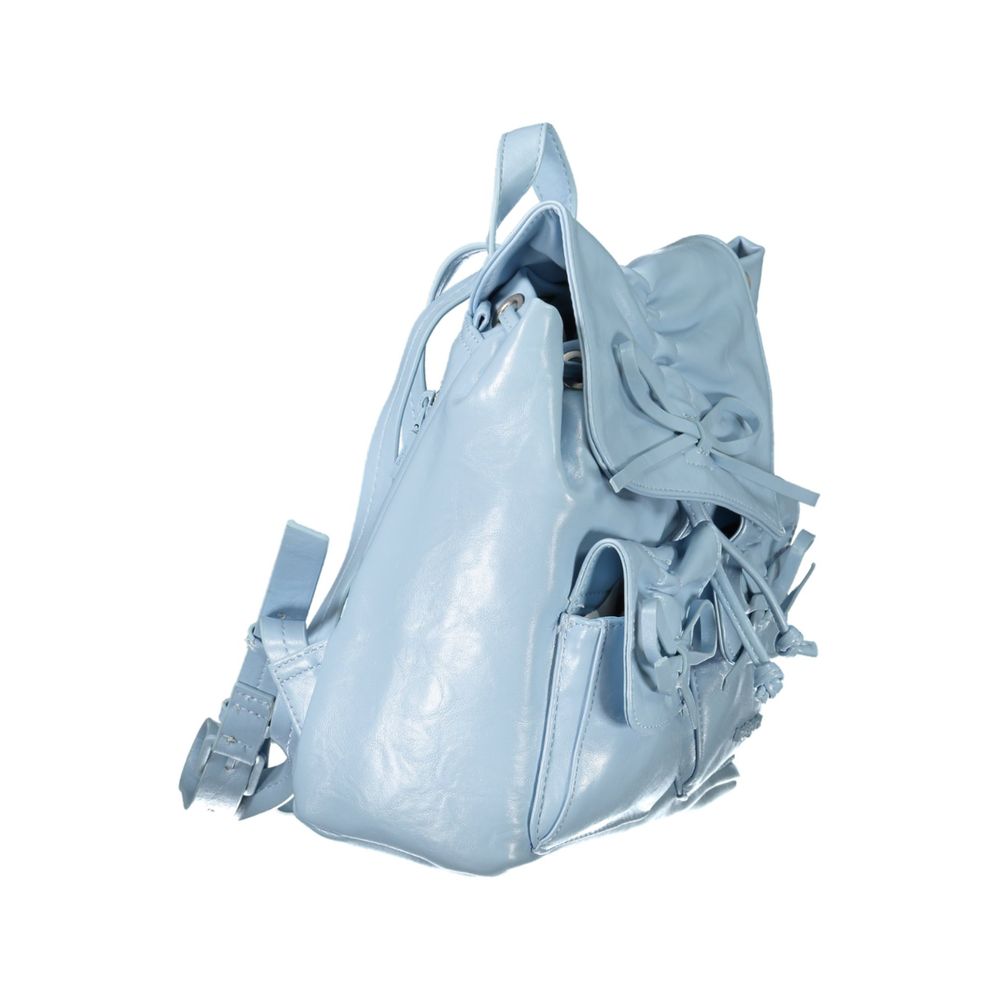 Desigual Azzurro Poliuretano Women Backpack | Regal Royce