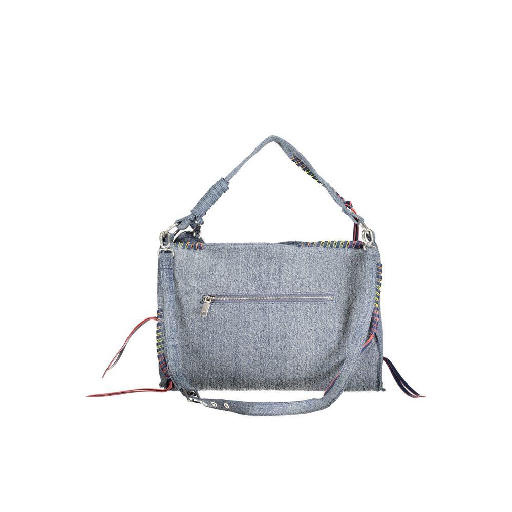Desigual Azzurro Cotton Women Handbag | Regal Royce