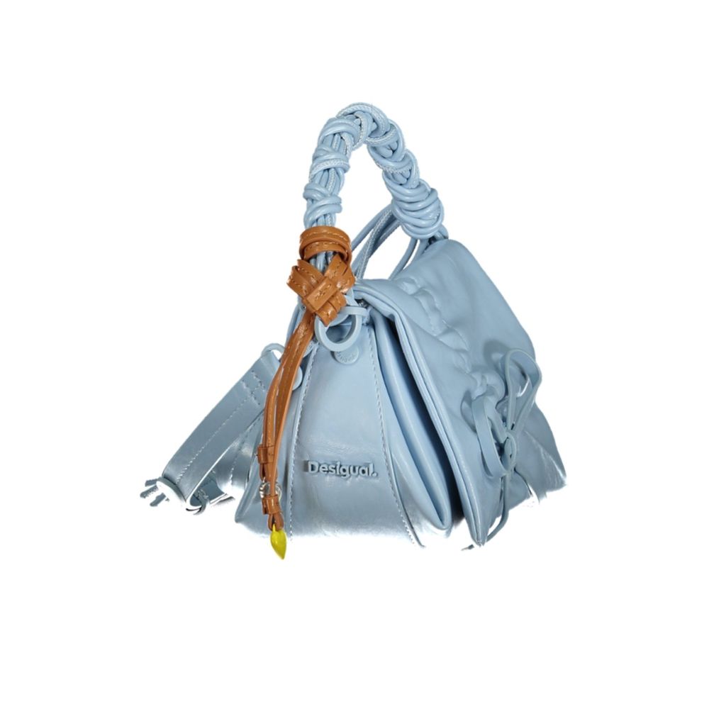 Desigual Azzurro Polyurethane Women Mini Bag | Regal Royce